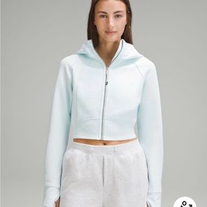 Lululemon Scuba full zip cropped hoodie. Brand new tags included XL